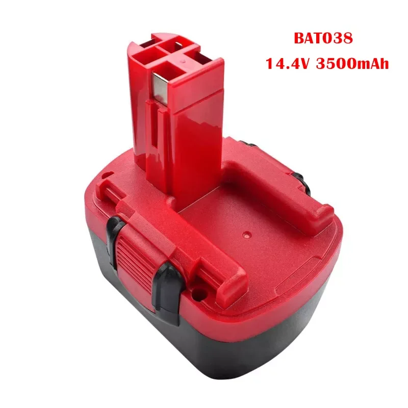 14.4V 3500mAh Replacement Ni-MH Battery for Bosch BAT040 BAT038 BAT041 BAT140 BAT159 BAT048 BAT100 BAT119 BH984 2607335275
14.4V 3500mAh Replacement Ni-MH Battery for Bosch BAT040 BAT038 BAT041 BAT140 BAT159 BAT048 BAT100 BAT119 BH984 2607335275