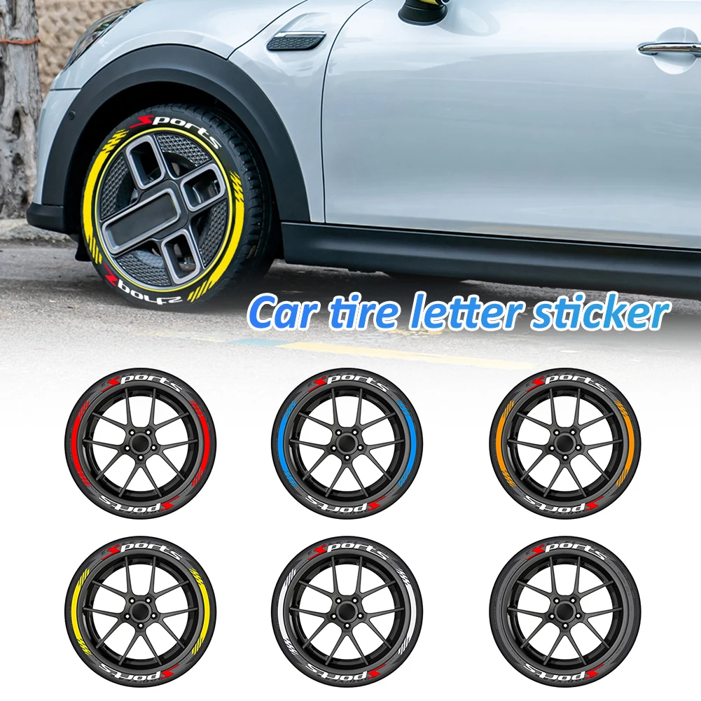 Tire Letter Stickers 3D Waterproof DIY Letter Stickers Decorative for Motorcycle Car Racing Tires of The Same Type Stickers
Tire Letter Stickers 3D Waterproof DIY Letter Stickers Decorative for Motorcycle Car Racing Tires of The Same Type Stickers