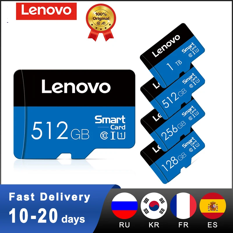 Original Lenovo Sd Memory Card 64GB 256GB 512GB 1TB High Speed Read/Write Mini TF Card For Mobile Phone Camera A1 Rated Sd Card
Original Lenovo Sd Memory Card 64GB 256GB 512GB 1TB High Speed Read/Write Mini TF Card For Mobile Phone Camera A1 Rated Sd Card