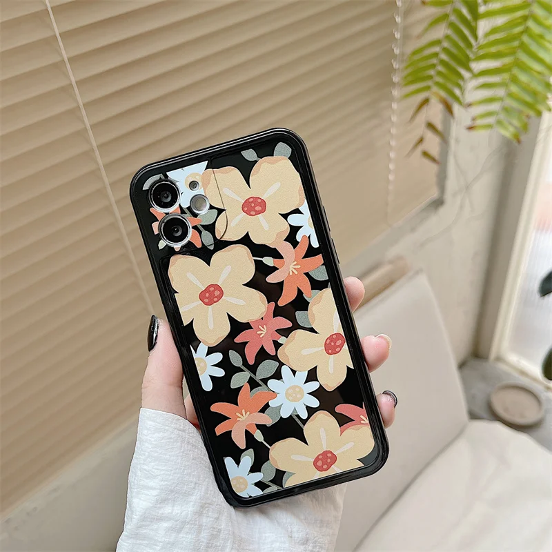 Sweet Personality Cute Vintage Flower Paint Black Soft Luxurious Shell For iphone 11 12 13 Pro Max XR X Xs 6 7 8 Plus Phone Case
Sweet Personality Cute Vintage Flower Paint Black Soft Luxurious Shell For iphone 11 12 13 Pro Max XR X Xs 6 7 8 Plus Phone Case