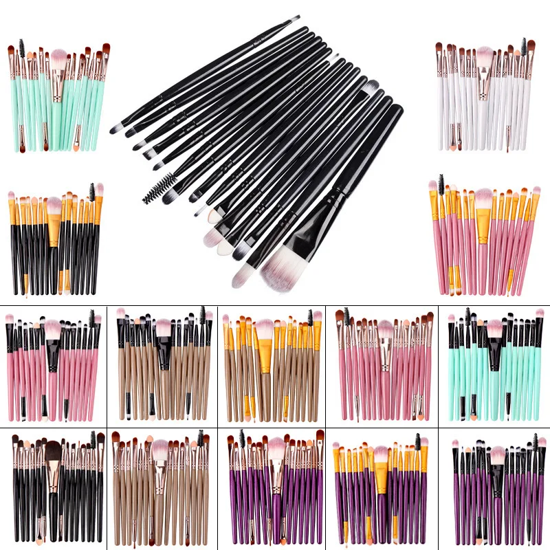 15pcs/1Set Makeup Brushes Eye Face Lip Foundation Eyebrow Highlighter Blush Eyeshadow Mixed Beauty Makeup Brush Set Tool
15pcs/1Set Makeup Brushes Eye Face Lip Foundation Eyebrow Highlighter Blush Eyeshadow Mixed Beauty Makeup Brush Set Tool