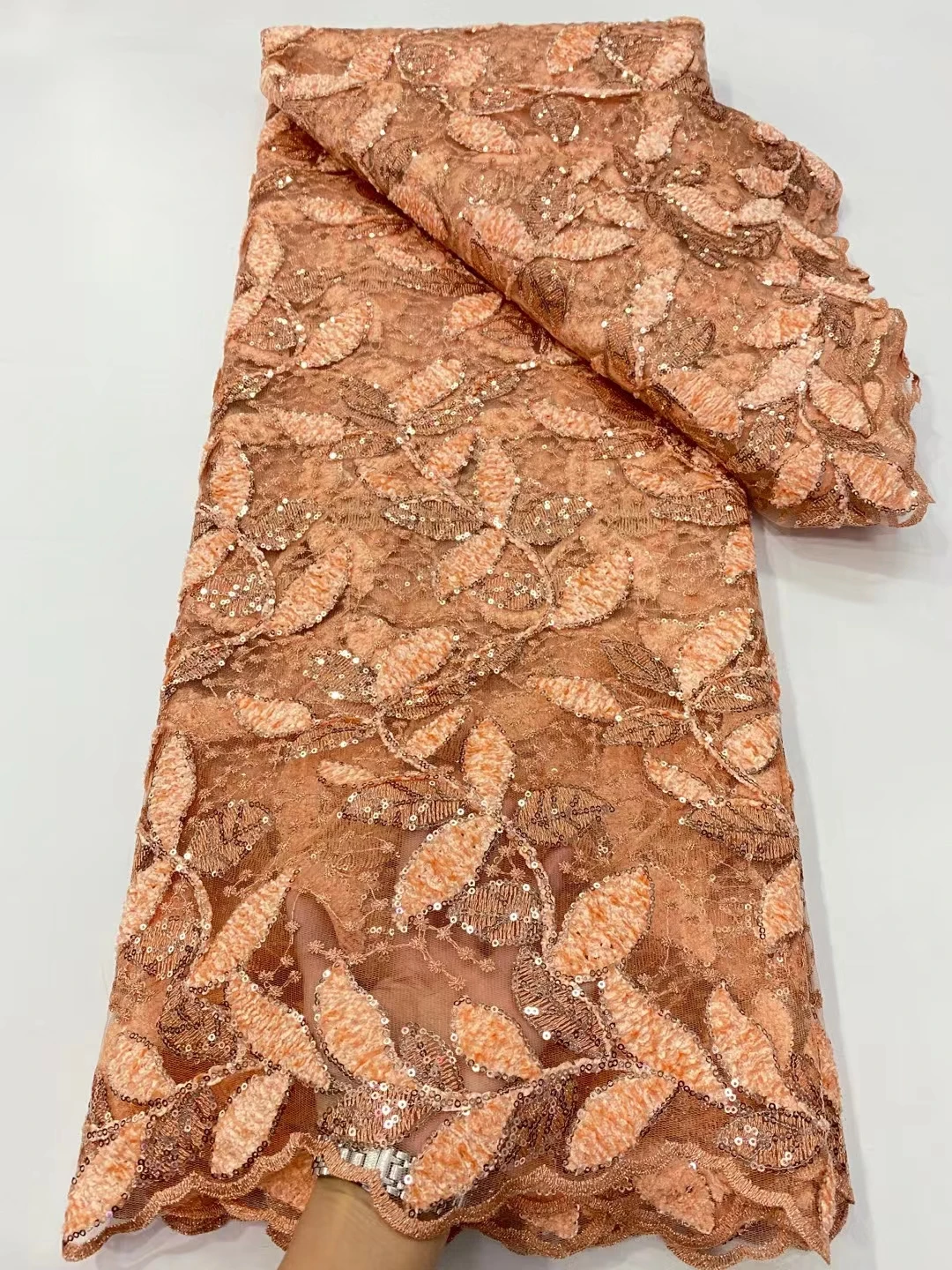 2022 New Beautiful African Net Lace Fabric High Quality Velvet Lace With Sequins Fabric For Wedding Dress By The Yard JDPN99
2022 New Beautiful African Net Lace Fabric High Quality Velvet Lace With Sequins Fabric For Wedding Dress By The Yard JDPN99