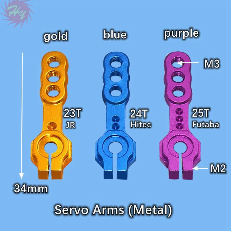 1 PC One Way 23T/24T/25T CNC Metal RC Servo Arm Horn Super Heavy Duty Servo Arms For RC Accessories Replacement Parts
1 PC One Way 23T/24T/25T CNC Metal RC Servo Arm Horn Super Heavy Duty Servo Arms For RC Accessories Replacement Parts