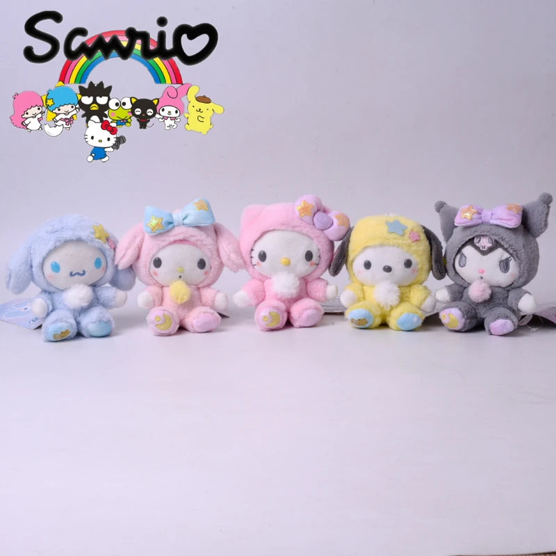Sanrio Kawaii Star Series Doll Hello Kitty My Melody Kuromi Cartoon Decorative Pillow Children's Toy Ragdoll Christmas GiftModel
Sanrio Kawaii Star Series Doll Hello Kitty My Melody Kuromi Cartoon Decorative Pillow Children's Toy Ragdoll Christmas GiftModel