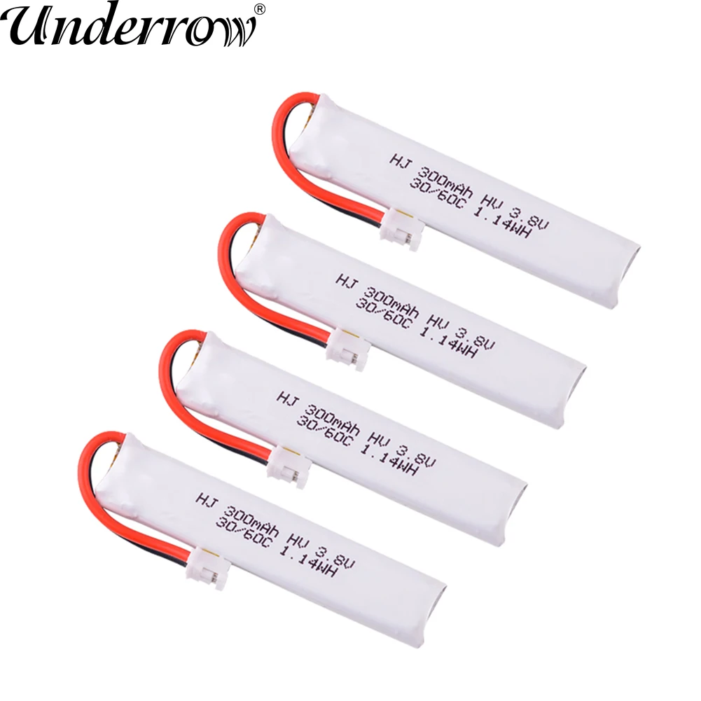 1 / 2 / 5pcs High Voltage 3.8V 300mah 30C / 60C Lipo Battery for RC Mobula6 7 HD FPV Racing Drone
1 / 2 / 5pcs High Voltage 3.8V 300mah 30C / 60C Lipo Battery for RC Mobula6 7 HD FPV Racing Drone