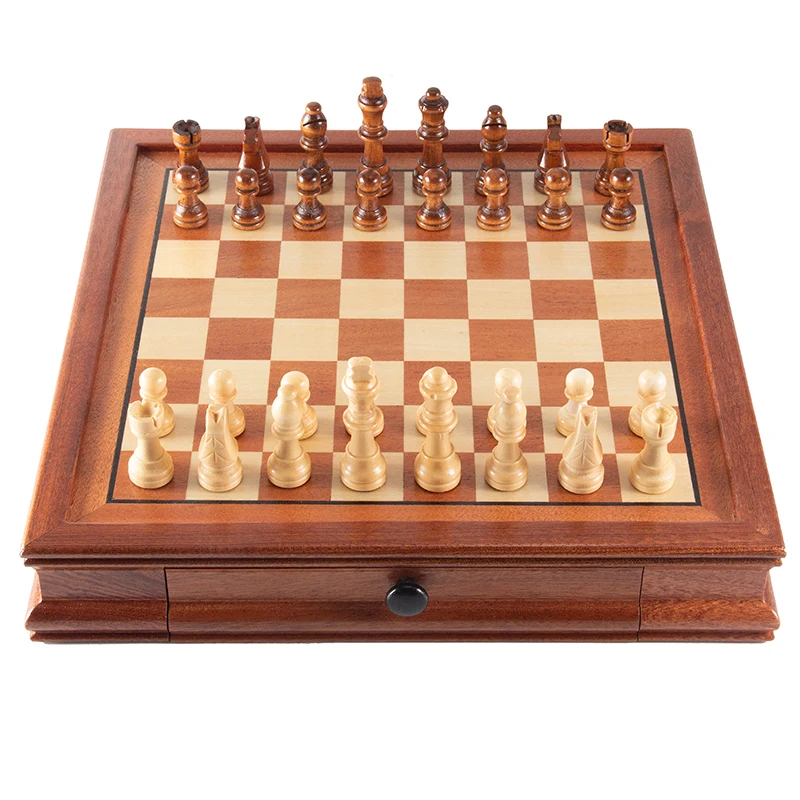 Wooden Tournament Chess Set Luxury Interior Storage Folding Large Outdoor Chess Set Portable Juegos De Mesa Chess Decor BD50CG
Wooden Tournament Chess Set Luxury Interior Storage Folding Large Outdoor Chess Set Portable Juegos De Mesa Chess Decor BD50CG
