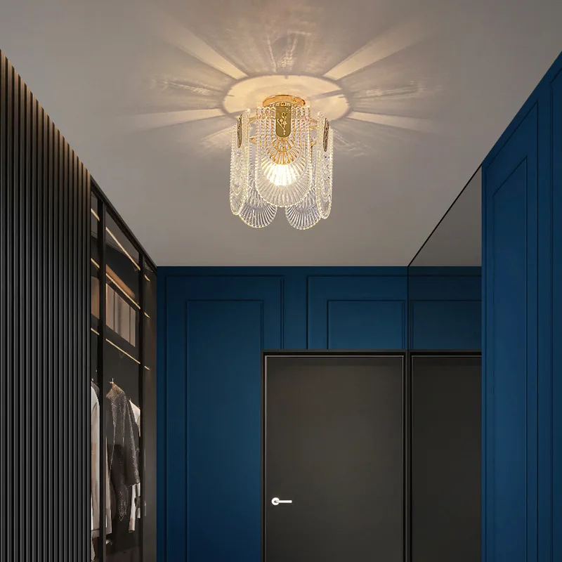 Modern Ceiling Light Home Aisle Entrance Lighting Fixture Gold LED Glass Balcony Corridor Living Room Dining Interior Decor Lamp
Modern Ceiling Light Home Aisle Entrance Lighting Fixture Gold LED Glass Balcony Corridor Living Room Dining Interior Decor Lamp