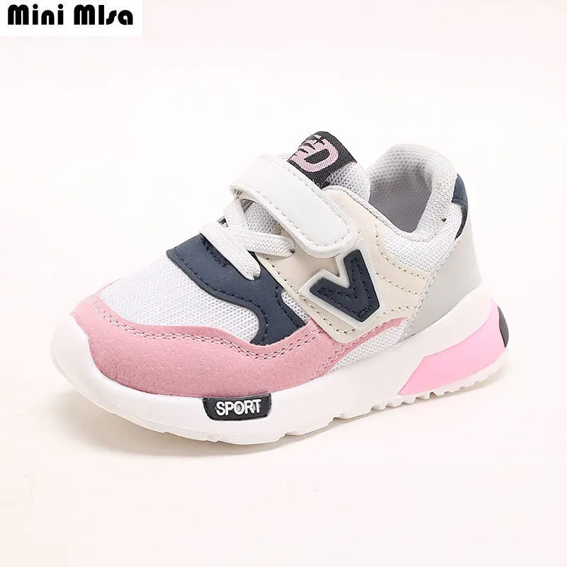 Kids Toddler Shoes for Baby Children Casual Sneakers Air Mesh Breathable Soft Running Sport Shoes Pink GraySize 21-25 TY16
Kids Toddler Shoes for Baby Children Casual Sneakers Air Mesh Breathable Soft Running Sport Shoes Pink GraySize 21-25 TY16