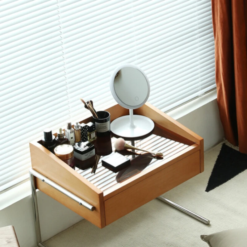 floating window dresser small bedroom desktop solid wood Nordic small family light luxury simple makeup table
floating window dresser small bedroom desktop solid wood Nordic small family light luxury simple makeup table