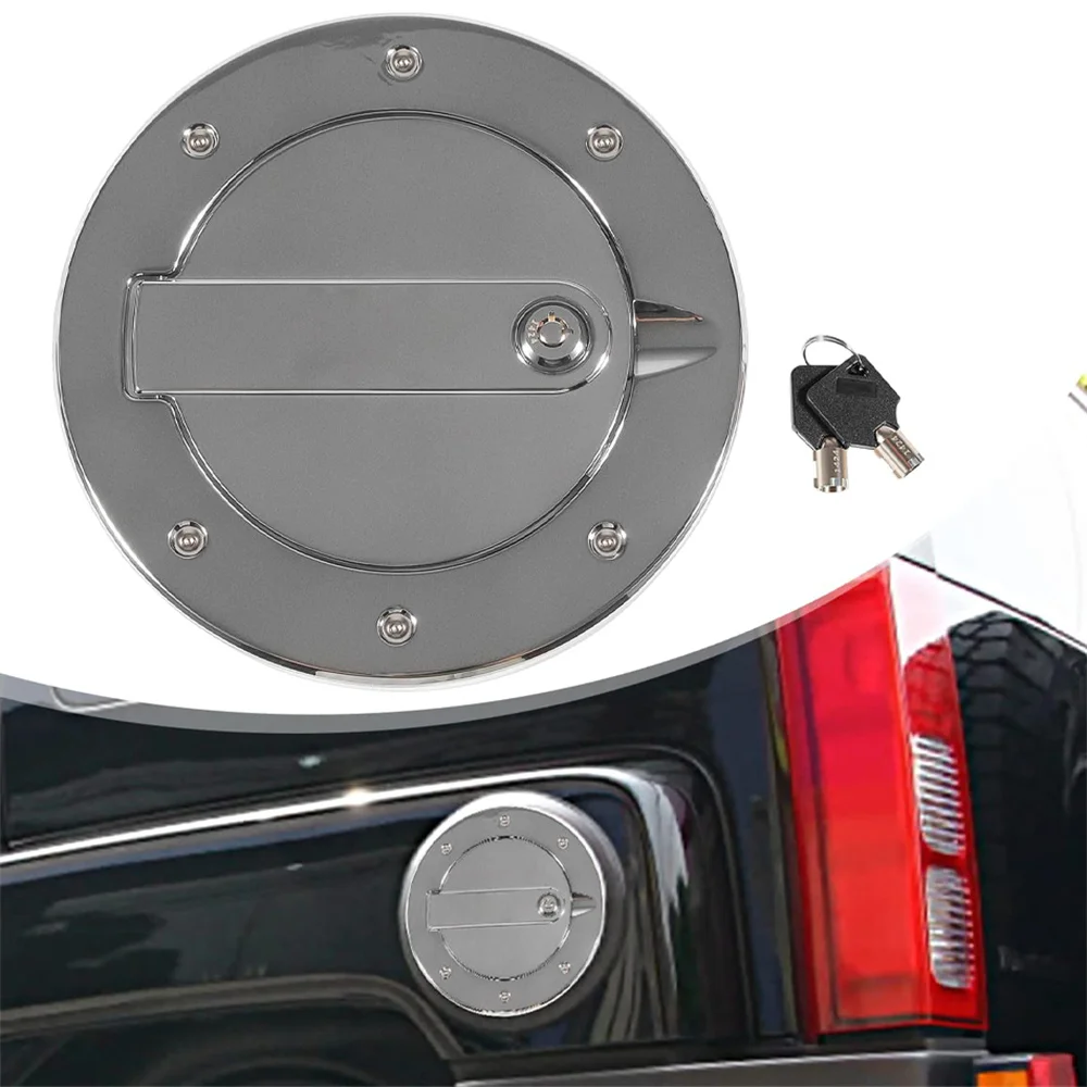 ANX Billet Aluminum Chrome Fuel Door Locking Gas Tank Cap Cover for Hummer H3 H3T 2006-2010 Exterior Accessories GM Auto Part
ANX Billet Aluminum Chrome Fuel Door Locking Gas Tank Cap Cover for Hummer H3 H3T 2006-2010 Exterior Accessories GM Auto Part