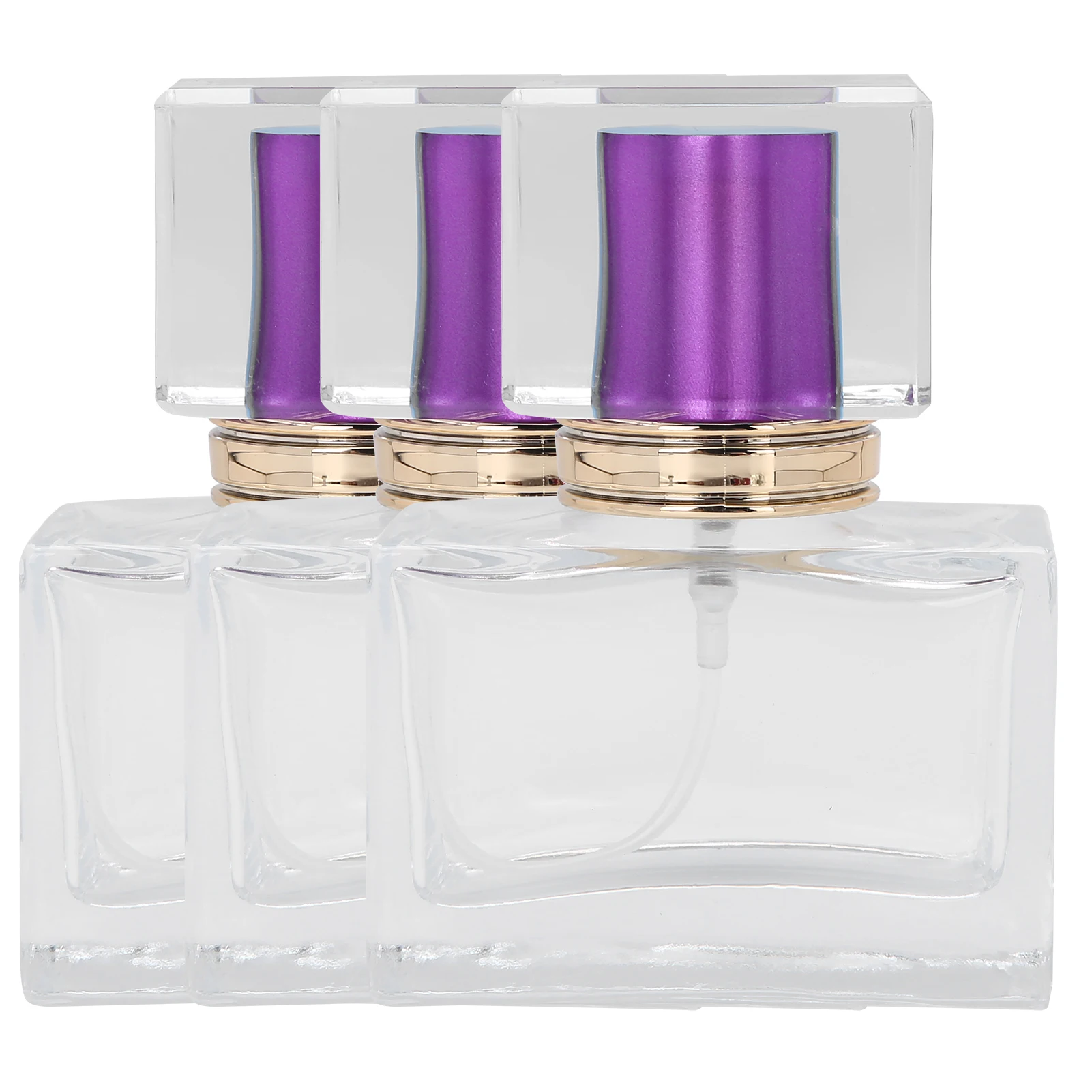 3pcs Glass Refillable Empty Perfume Bottle Cosmetic Perfume Atomizer Dispenser 30mlPurple
3pcs Glass Refillable Empty Perfume Bottle Cosmetic Perfume Atomizer Dispenser 30mlPurple