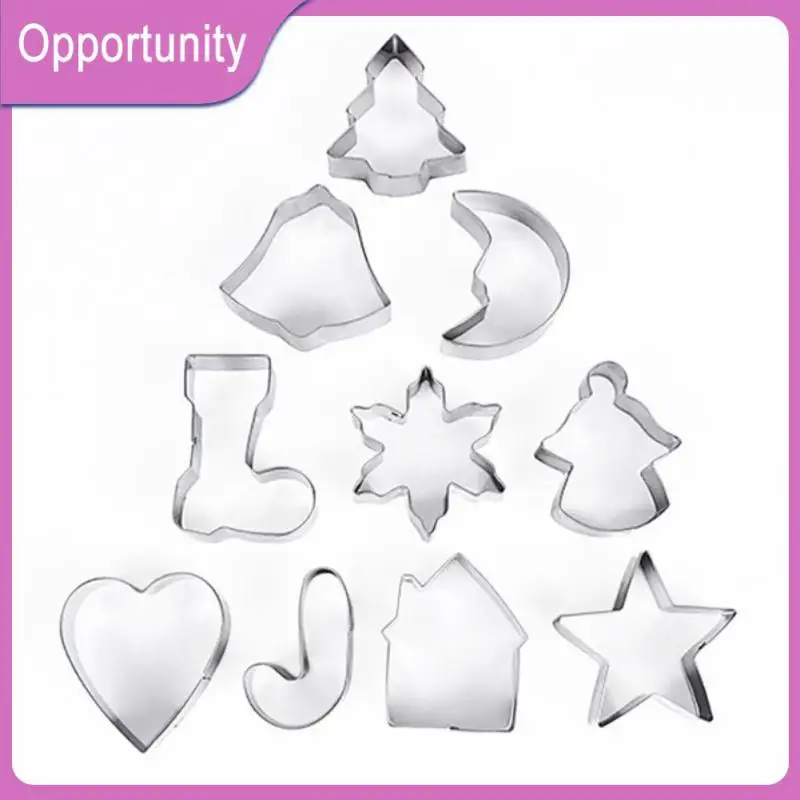 10pcs Christmas Cookie Cutter Biscuit Press Fondant Cake Stamp Stainless Steel Mold Easter Cartoon Cookie Knife DIY Baking Mould
10pcs Christmas Cookie Cutter Biscuit Press Fondant Cake Stamp Stainless Steel Mold Easter Cartoon Cookie Knife DIY Baking Mould