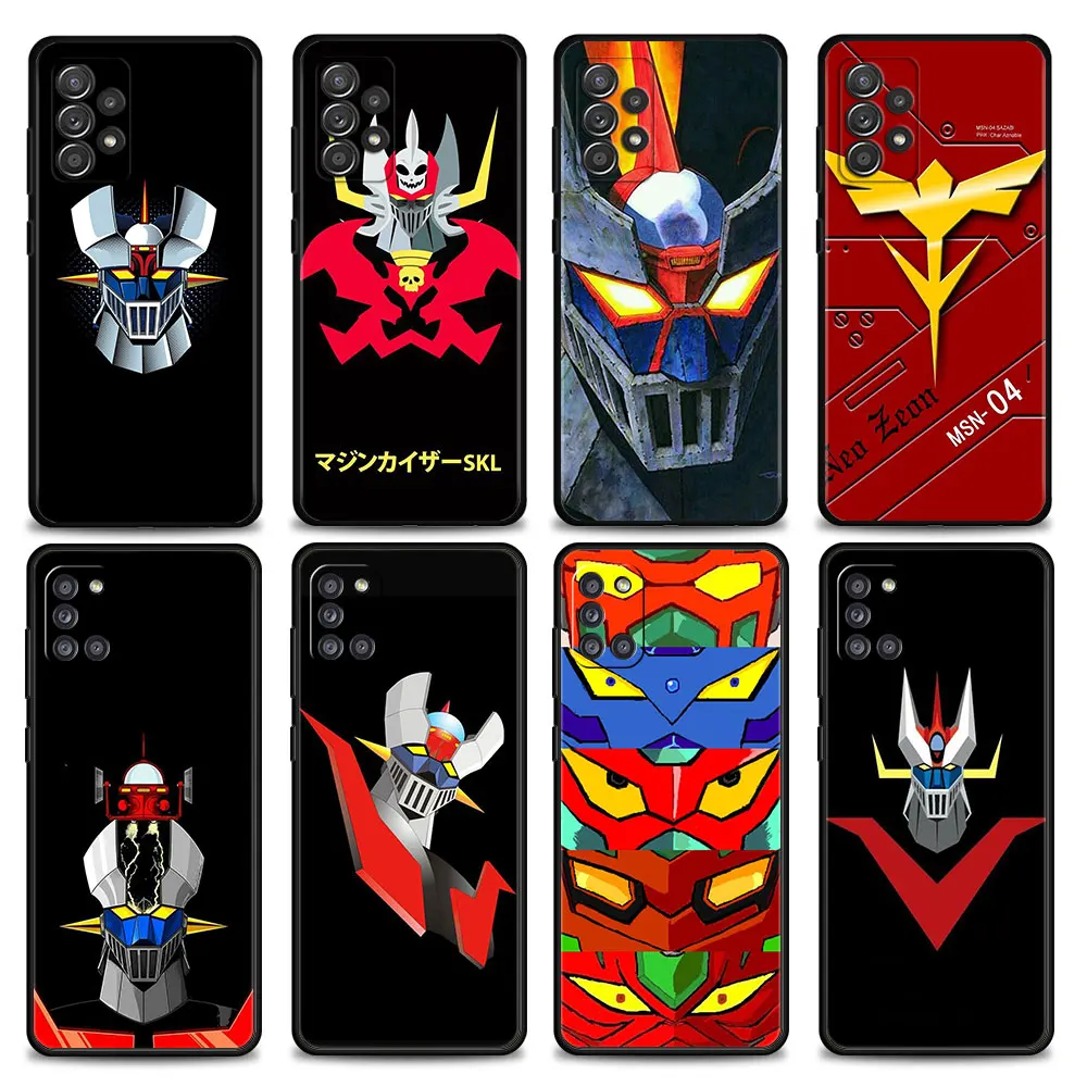 Phone Bumper For Samsung Galaxy A12 A52 A51 A71 A32 A21s A02s 5G A31 A72 Case Silicon Funda Soft Coque Mazinger Z Robot Head
Phone Bumper For Samsung Galaxy A12 A52 A51 A71 A32 A21s A02s 5G A31 A72 Case Silicon Funda Soft Coque Mazinger Z Robot Head