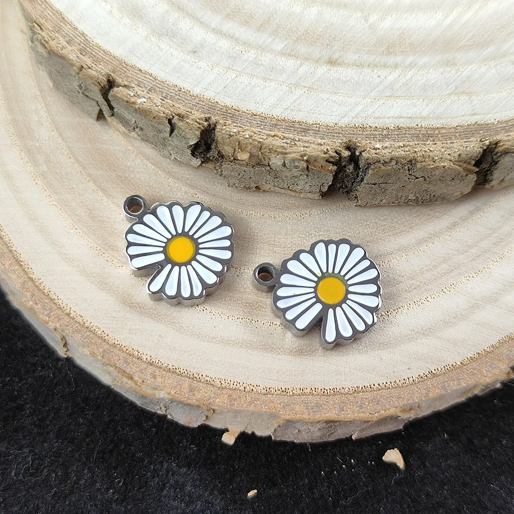 Charms Flower Sunflower Daisy 14x12mm Pendant Crafts Making Findings Handmade Jewelry DIY for Earrings Necklace
Charms Flower Sunflower Daisy 14x12mm Pendant Crafts Making Findings Handmade Jewelry DIY for Earrings Necklace