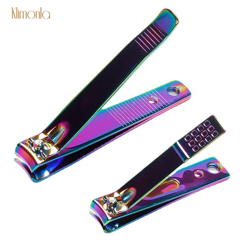 1Pcs Color Titanium Nail Clippers Fingernail Trimmer Professional Stainless Steel Nails Accessories And Tools Manicure Cutters
1Pcs Color Titanium Nail Clippers Fingernail Trimmer Professional Stainless Steel Nails Accessories And Tools Manicure Cutters