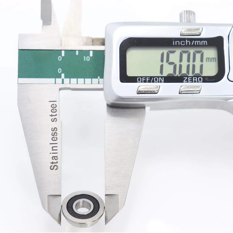 40Pcs F695-2RS Bearing 5X13x4mm Flanged Miniature Deep Groove Ball Bearings F695RS For VORON Mobius 2/3 3D Printer
40Pcs F695-2RS Bearing 5X13x4mm Flanged Miniature Deep Groove Ball Bearings F695RS For VORON Mobius 2/3 3D Printer