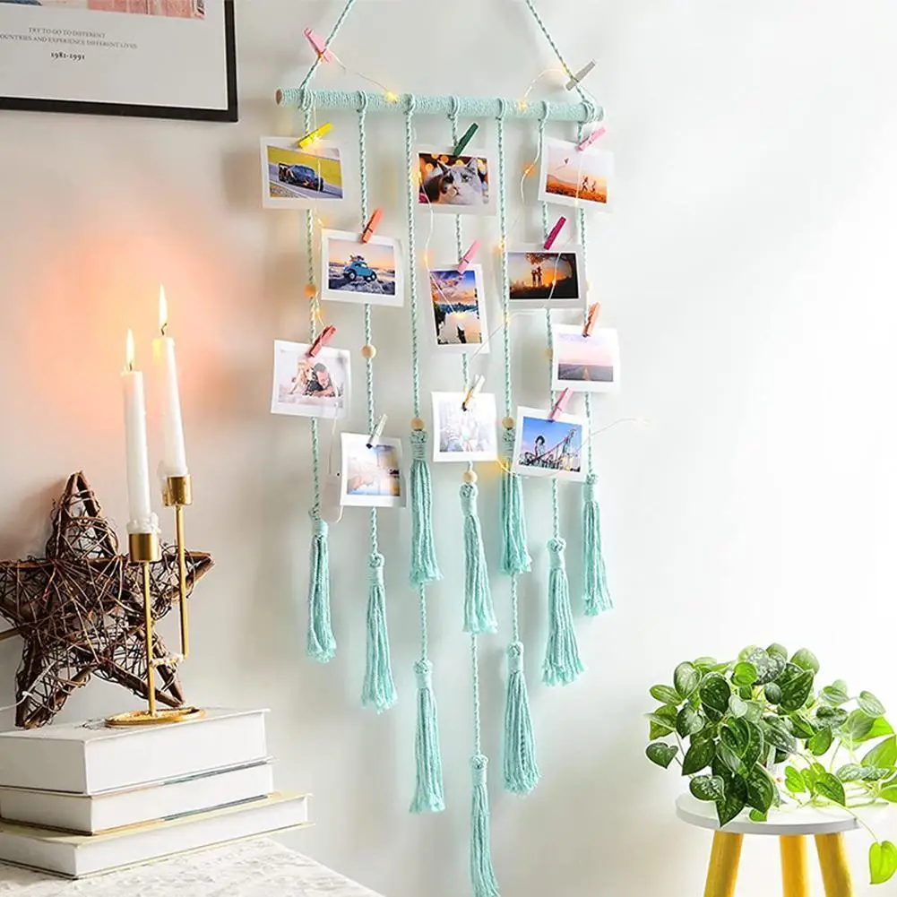 Retro Cotton Rope Weave Tapestry Central Europe Style Home Tassel Bedroom Wall Hanging Ornaments Folder Gifts Photo Garden B9P5
Retro Cotton Rope Weave Tapestry Central Europe Style Home Tassel Bedroom Wall Hanging Ornaments Folder Gifts Photo Garden B9P5