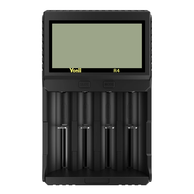 R4 USB QC Battery Charger Intelligent Circuitry Global Insurance Li-Ion A AA AAA Aaaani-MH 18650 21700 26650 EU Plug 
R4 USB QC Battery Charger Intelligent Circuitry Global Insurance Li-Ion A AA AAA Aaaani-MH 18650 21700 26650 EU Plug