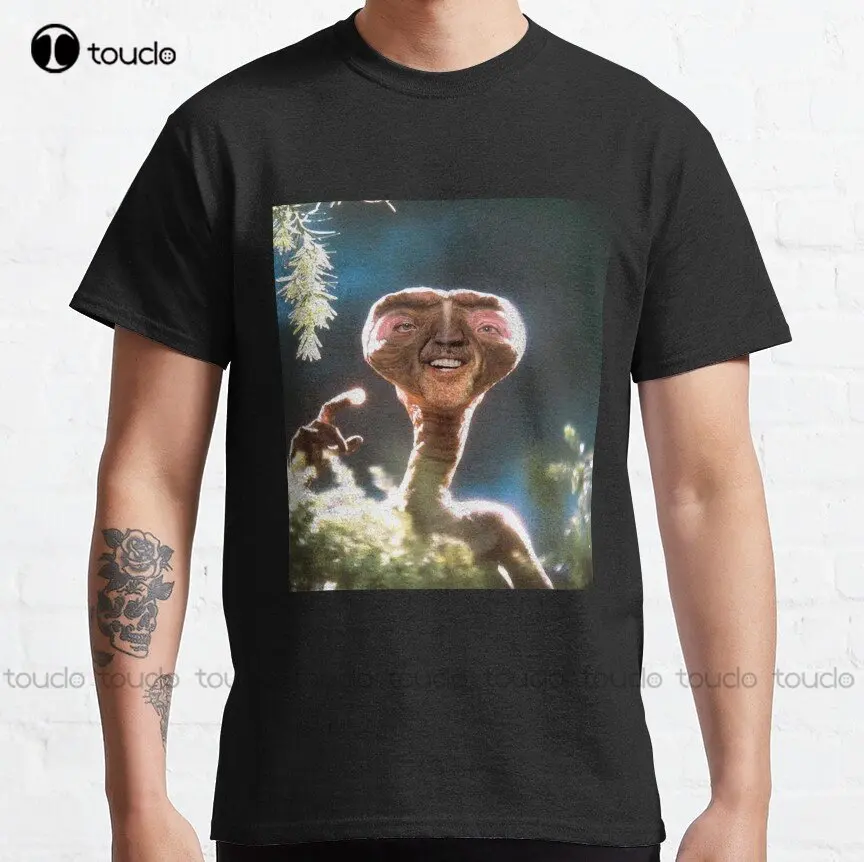 

Классическая футболка Николаса Кейджа и фотошопа, индивидуальная футболка унисекс с цифровым принтом Aldult для подростков, забавная художественная уличная одежда, мультяшная футболка