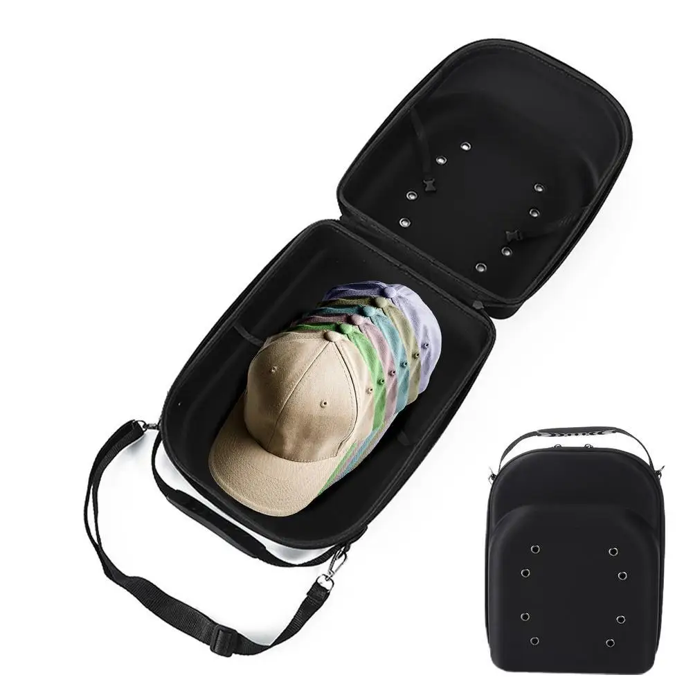 Baseball Hat Travel Bag Baseball Cap Travel Case With Handle Shoulder Strap Sport Cap Storage Carrier Box EVA Hat Carrying Bag
Baseball Hat Travel Bag Baseball Cap Travel Case With Handle Shoulder Strap Sport Cap Storage Carrier Box EVA Hat Carrying Bag