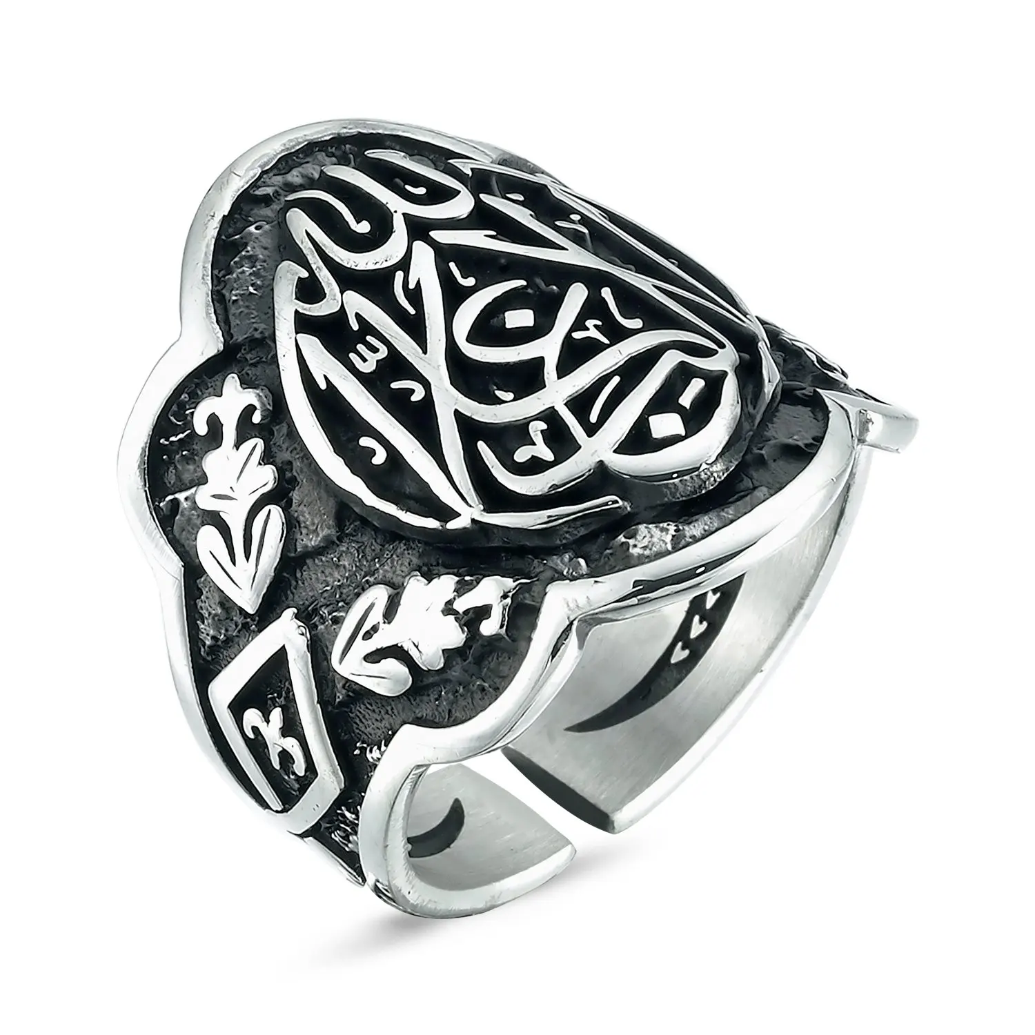 La Galibe İllallah Written Thumb Sterling Silver Men's Ring 925 Genuine Sterlling Silver Turkish Jewelery Luxury First Quality
La Galibe İllallah Written Thumb Sterling Silver Men's Ring 925 Genuine Sterlling Silver Turkish Jewelery Luxury First Quality