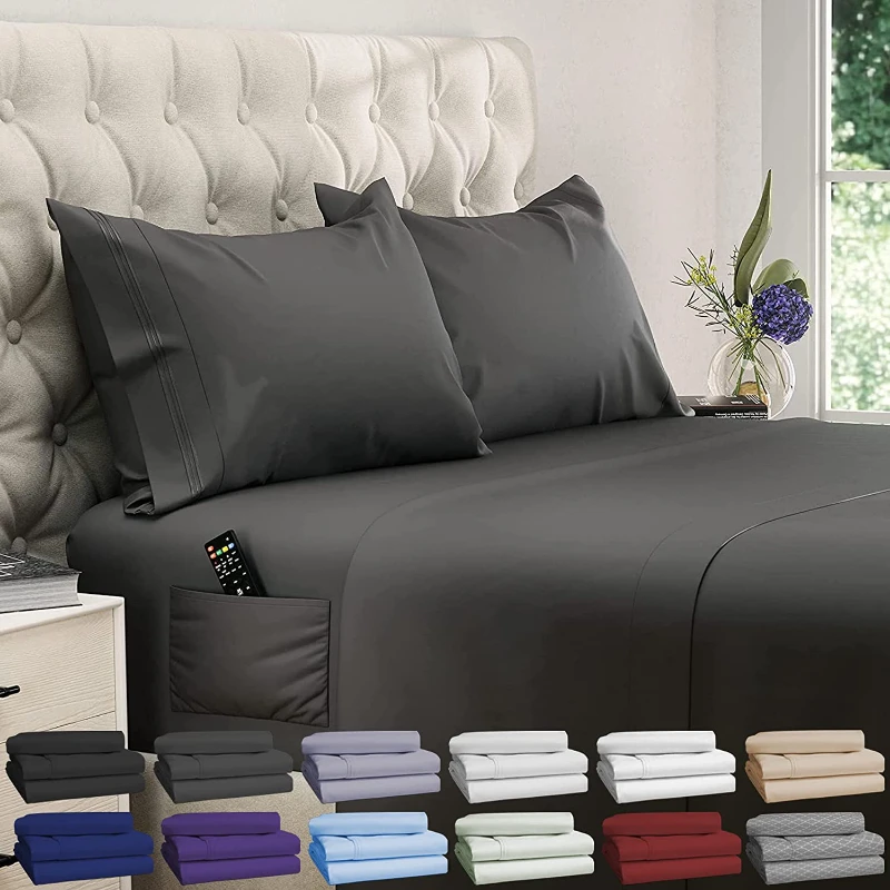 Extra Deep Pocket Sheets Set Microfiber Sheet Set Bed Sheet Sets Microfiber Sheets Microfiber Bed Sheets - Cooling Sheets Coolin
Extra Deep Pocket Sheets Set Microfiber Sheet Set Bed Sheet Sets Microfiber Sheets Microfiber Bed Sheets - Cooling Sheets Coolin