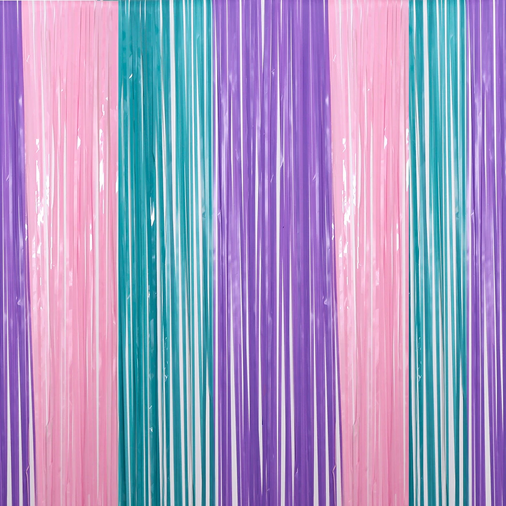 2Pcs/pack Macaron Colorful Fringe Curtain Backdrops 1*2m Tinsel Curtain For Wedding Girl Birthday Party Holiday Decoration
2Pcs/pack Macaron Colorful Fringe Curtain Backdrops 1*2m Tinsel Curtain For Wedding Girl Birthday Party Holiday Decoration