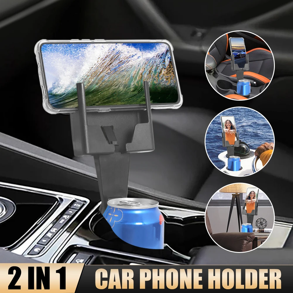 Universal Car Phone Holder Stable 2 in 1 Anti-falling Support Cup Holder Phone Mount Auto Phone Stand Mount Auto Accessories
Universal Car Phone Holder Stable 2 in 1 Anti-falling Support Cup Holder Phone Mount Auto Phone Stand Mount Auto Accessories