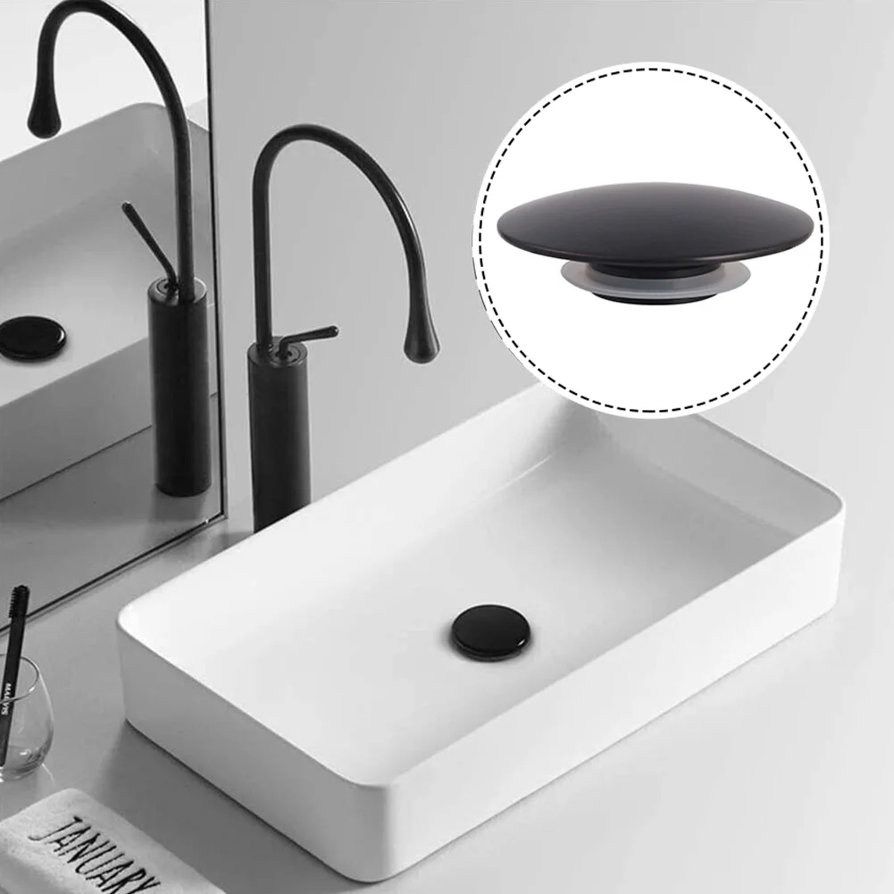 66mm Basin Waste Pop-Up Sink Plug Cap Click Clack Push Button M8 Screw Thread Brass Bathroom Kitchen Drain Stopper Cover
66mm Basin Waste Pop-Up Sink Plug Cap Click Clack Push Button M8 Screw Thread Brass Bathroom Kitchen Drain Stopper Cover