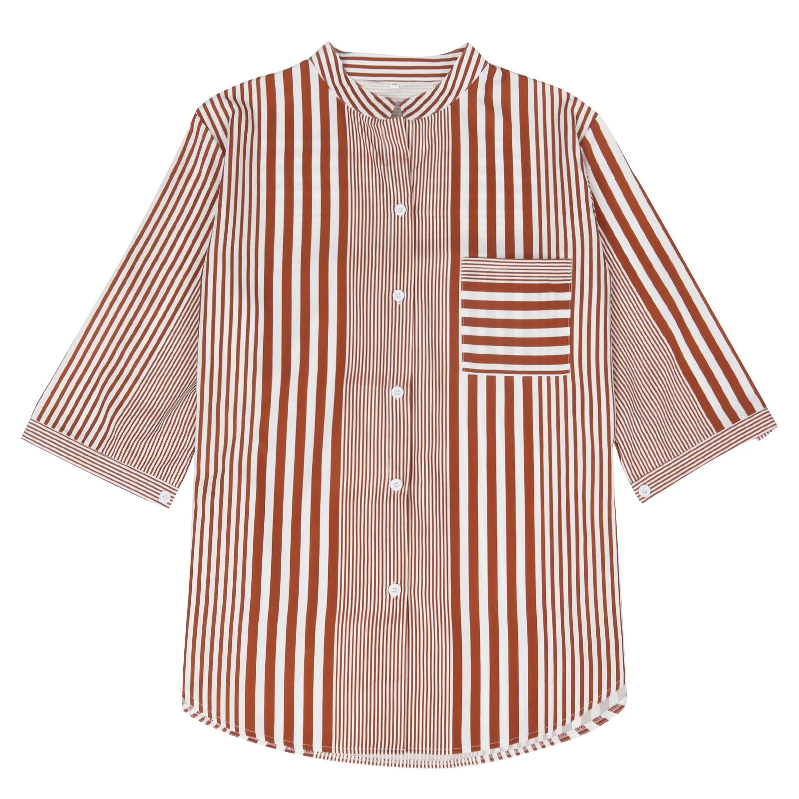 Women Plus Size Three Quarter Striped Print V Neck Loose Fit Top T Shirt Blouse Long Sleeve Linen Blouse Ladies Shirt Tops
Women Plus Size Three Quarter Striped Print V Neck Loose Fit Top T Shirt Blouse Long Sleeve Linen Blouse Ladies Shirt Tops