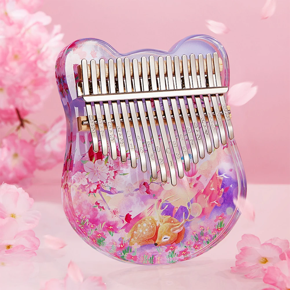 Finger Piano Kalimba Tuning Hammer Musical Accessories Musical Instrument Shock-proof With Bag 17 21 Keys Acrylic
Finger Piano Kalimba Tuning Hammer Musical Accessories Musical Instrument Shock-proof With Bag 17 21 Keys Acrylic