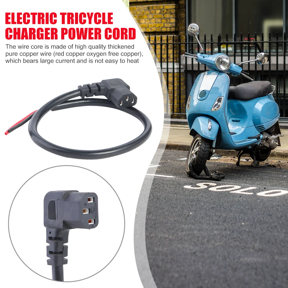 

Зарядный штекер для электрического велосипеда, скутера, медный сердечник, провод, соединитель, аксессуары, Электрический легкий элемент, ук...