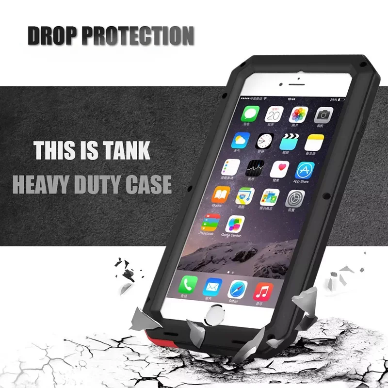 Doom armor Heavy Duty metal aluminum case for iphone6 7 8 case shockproof life waterproof cover for iphone XR XS Max 7 8 plus Xi
Doom armor Heavy Duty metal aluminum case for iphone6 7 8 case shockproof life waterproof cover for iphone XR XS Max 7 8 plus Xi