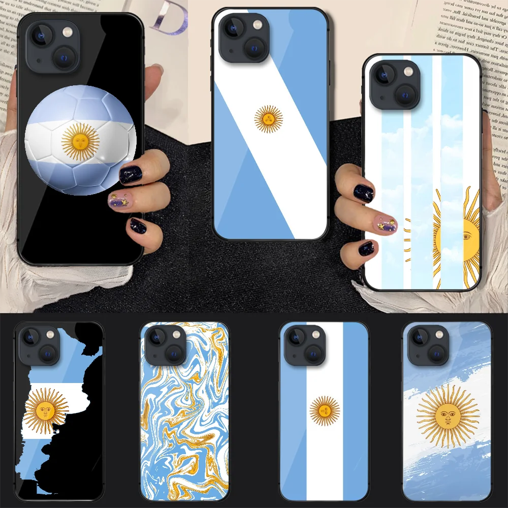 Argentina Flag Blue White Sun Tempered Glass Phone Case Cover For Iphone 7 8 11 12 13 14 Pro Max Plus Mini 6s X XS XR SE Black
Argentina Flag Blue White Sun Tempered Glass Phone Case Cover For Iphone 7 8 11 12 13 14 Pro Max Plus Mini 6s X XS XR SE Black