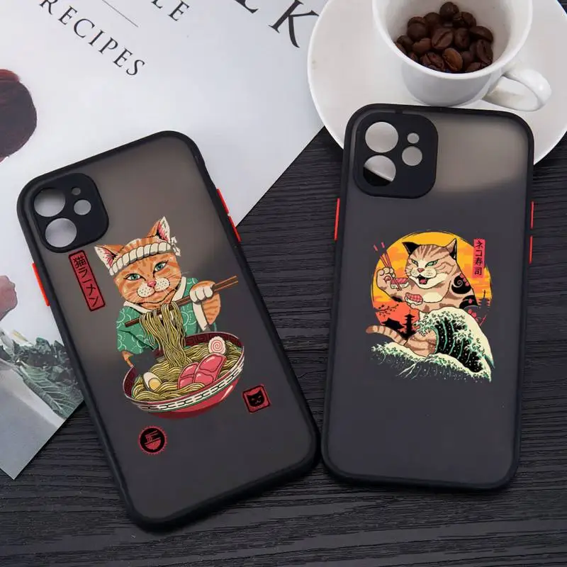 cat Manga surf sushi japan Phone Case matte transparent For iphone 7 8 11 12 13 plus mini x xs xr pro max cover
cat Manga surf sushi japan Phone Case matte transparent For iphone 7 8 11 12 13 plus mini x xs xr pro max cover