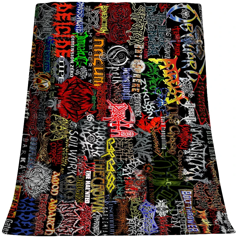 Cool Music Art Punk Rock Heavy Metal Band Logo Messy Style Flannel Blanket By Ho Me Lili Fit For Trave Camping Home Etc
Cool Music Art Punk Rock Heavy Metal Band Logo Messy Style Flannel Blanket By Ho Me Lili Fit For Trave Camping Home Etc