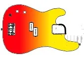 High-end customized 4 string shell driver body, mahogany, color red and yellow gradient, free shipping
High-end customized 4 string shell driver body, mahogany, color red and yellow gradient, free shipping