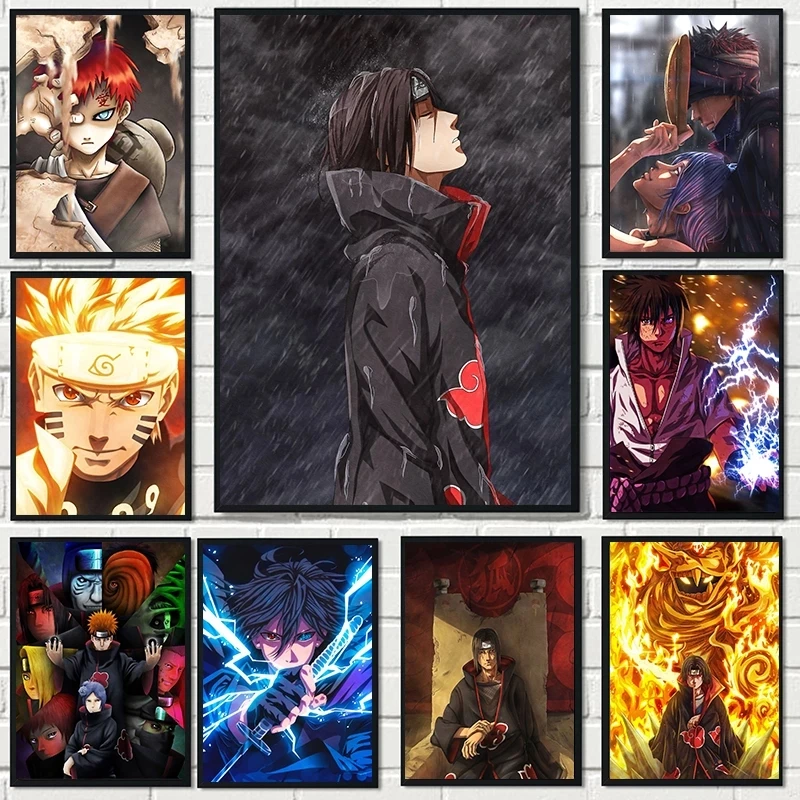 Naruto Prints Classic Anime Character Modular Poster Uchiha Sasuke Canvas Painting Wall Art Picture Home Decor Boy Bedroom Mural
Naruto Prints Classic Anime Character Modular Poster Uchiha Sasuke Canvas Painting Wall Art Picture Home Decor Boy Bedroom Mural