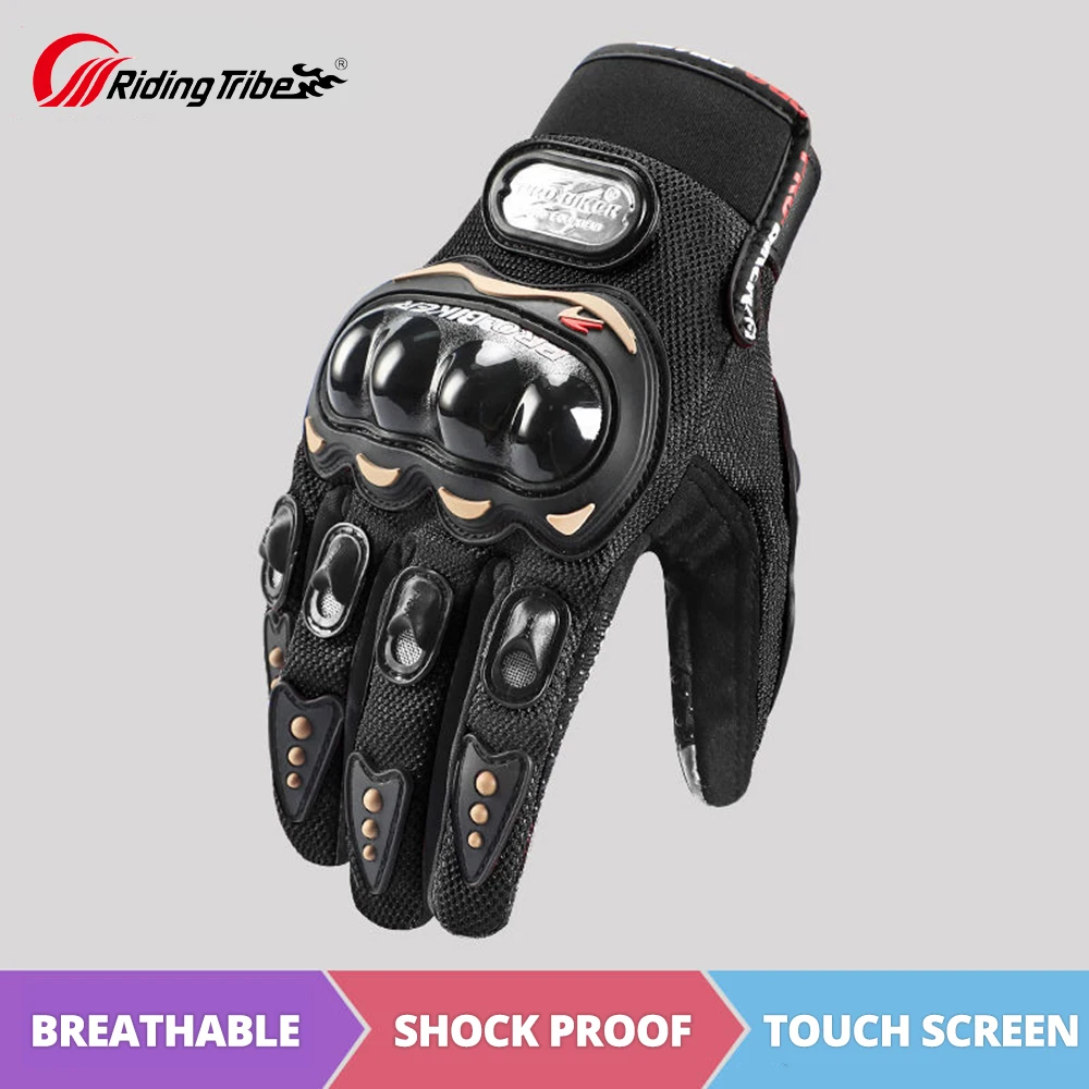 Motorcycle Gloves Men's Women's Moto Gloves Anti-collision Summer Breathable Touch Screen Anti-Drop Motorcyclist Gloves Black
Motorcycle Gloves Men's Women's Moto Gloves Anti-collision Summer Breathable Touch Screen Anti-Drop Motorcyclist Gloves Black