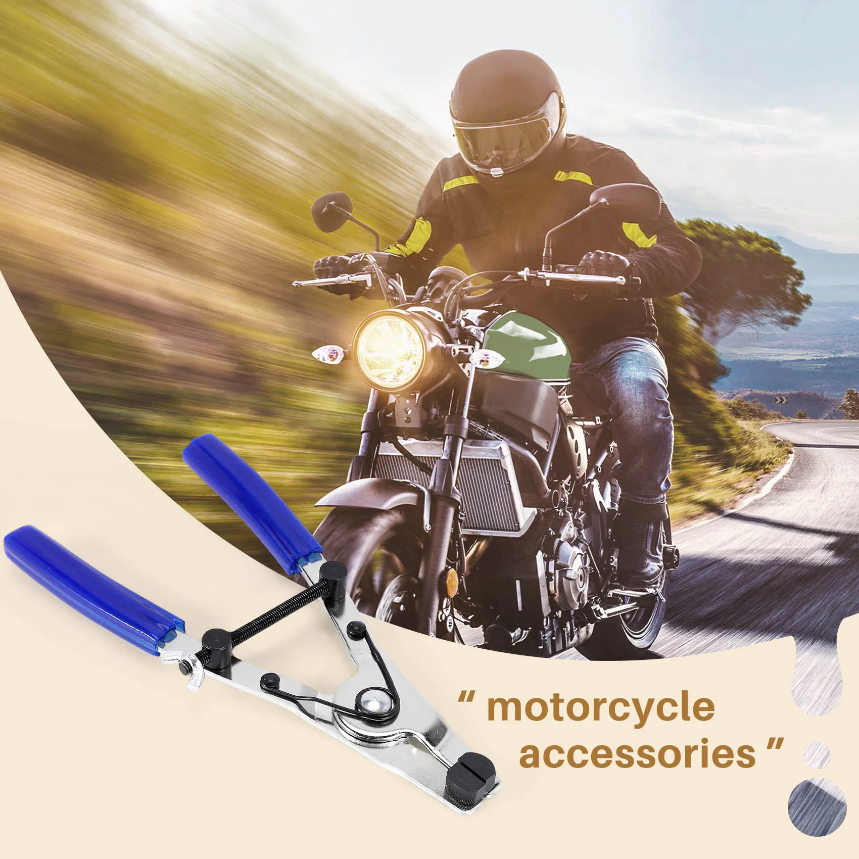 Щипцы для снятия поршня тормоза мотоцикла инструмент диаметр 16,5-40 мм
Щипцы для снятия поршня тормоза мотоцикла инструмент диаметр 16,5-40 мм