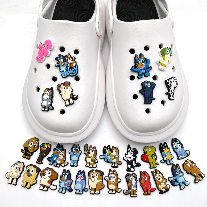 10/20PCS Blueyed Sandal Shoe Charms Buckle Clog Shoe Decorations Cute Cartoon Blue Dog PVC Accessories Kids Gift 
10/20PCS Blueyed Sandal Shoe Charms Buckle Clog Shoe Decorations Cute Cartoon Blue Dog PVC Accessories Kids Gift
