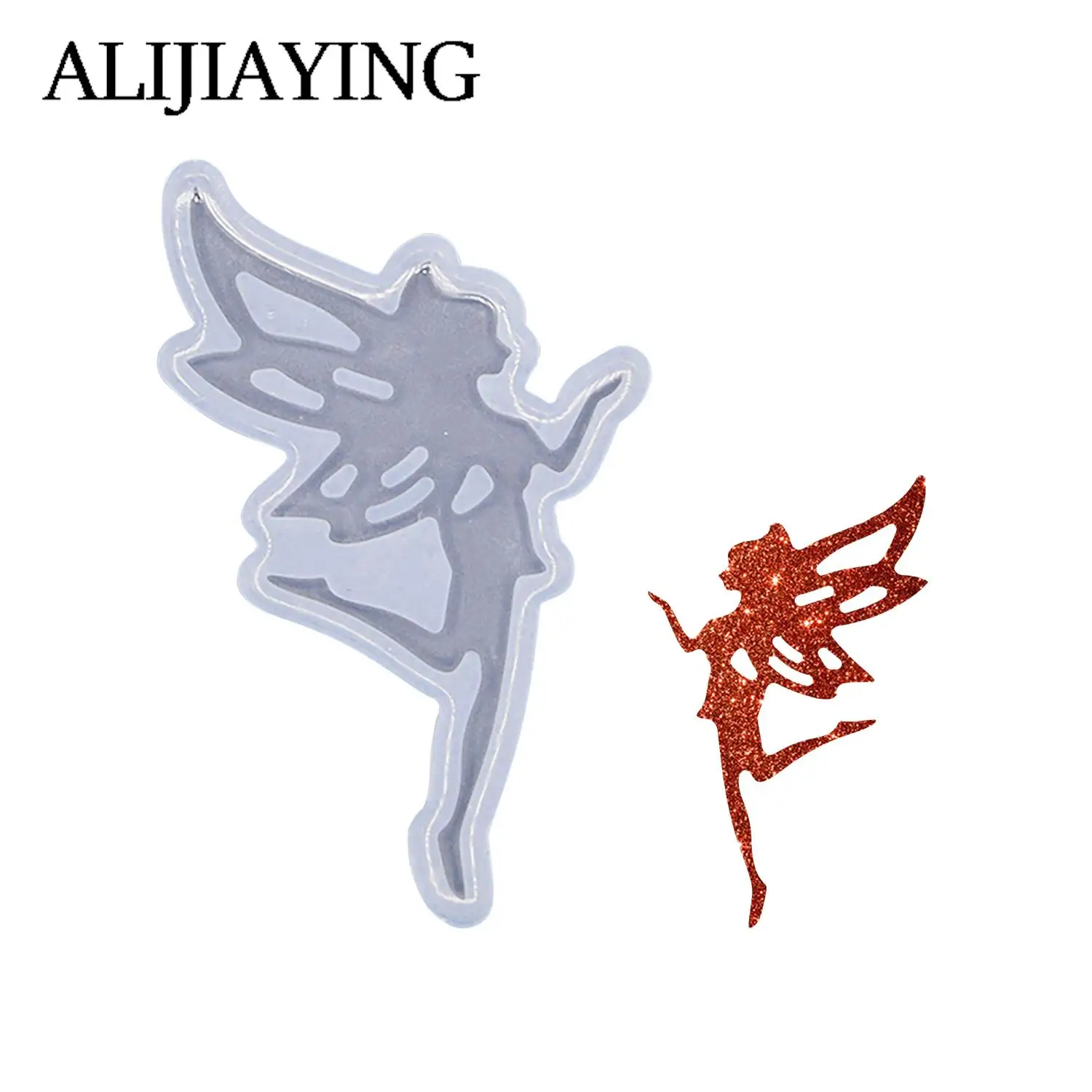 Форма для брелока «Ангелочка» ALIJIAYING силиконовая
Форма для брелока «Ангелочка» ALIJIAYING силиконовая
