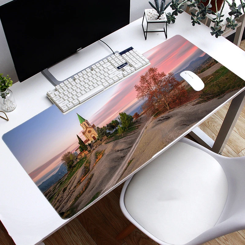 Natural Landscape Mouse Pad Gamer New XXL Computer Mousepad Gamer Soft Carpet Office MousePads Computer Table Mat
Natural Landscape Mouse Pad Gamer New XXL Computer Mousepad Gamer Soft Carpet Office MousePads Computer Table Mat