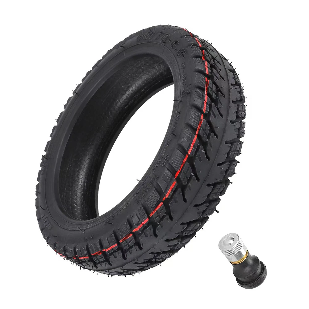 10in 60/70-6.5 Rubber Off-Road Tubeless Tires With Gas Nozzle For Ninebot Max G30 High Quality Electric Scooter Replacement Part
10in 60/70-6.5 Rubber Off-Road Tubeless Tires With Gas Nozzle For Ninebot Max G30 High Quality Electric Scooter Replacement Part