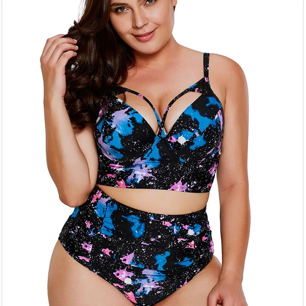 Push up bikini plus size high waist swimsuit women print swimwear large size cut out maillot high waist bikini set 2021
Push up bikini plus size high waist swimsuit women print swimwear large size cut out maillot high waist bikini set 2021