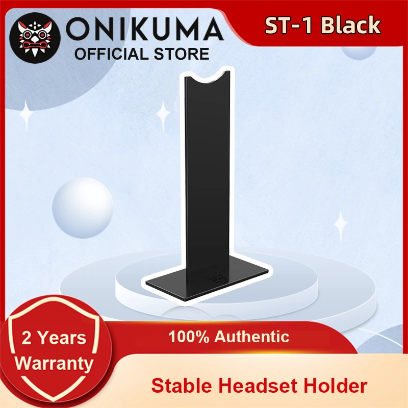 ONIKUMA Black Color Stable Anti-Slip Gaming Headphone Holder Universal ABS Headset Stand Table PC Gaming Accessories
ONIKUMA Black Color Stable Anti-Slip Gaming Headphone Holder Universal ABS Headset Stand Table PC Gaming Accessories