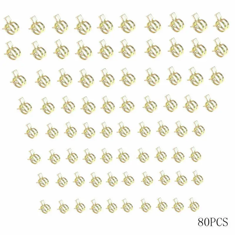80 Pcs Automotive Vacuum Fuel Hose Pinch Spring Clip Clamp Fastener Kit Brand New Car Accessories High Quality And Durable
80 Pcs Automotive Vacuum Fuel Hose Pinch Spring Clip Clamp Fastener Kit Brand New Car Accessories High Quality And Durable