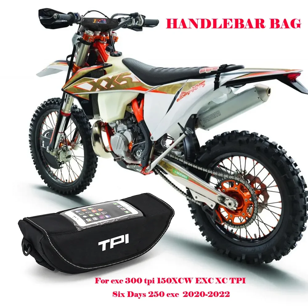 Modern Waterproof Motorcycle Handlebar Travel Bag for exc 300 tpi 150XCW EXC XC TPI Six Days 250 exc 2020 2021 2022 Storage Bag
Modern Waterproof Motorcycle Handlebar Travel Bag for exc 300 tpi 150XCW EXC XC TPI Six Days 250 exc 2020 2021 2022 Storage Bag