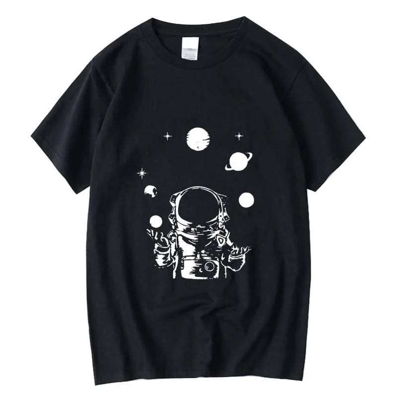 XINYI Men's T-shirt 100% cotton casual funny astronaut design Print summer o-neck t shirt for men short sleeve t-shirt male tops
XINYI Men's T-shirt 100% cotton casual funny astronaut design Print summer o-neck t shirt for men short sleeve t-shirt male tops