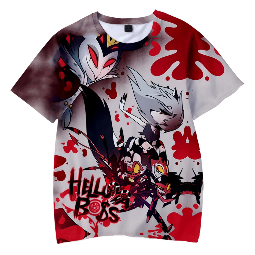 Anime Helluva Boss Tshirt 3D O-Neck Women Men's Tshirt Short Sleeve Harajuku Streetwear American Cartoon Helluva 2 Funny Clothes
Anime Helluva Boss Tshirt 3D O-Neck Women Men's Tshirt Short Sleeve Harajuku Streetwear American Cartoon Helluva 2 Funny Clothes